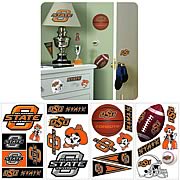 Oklahoma State University Peel and Stick Wall Applique